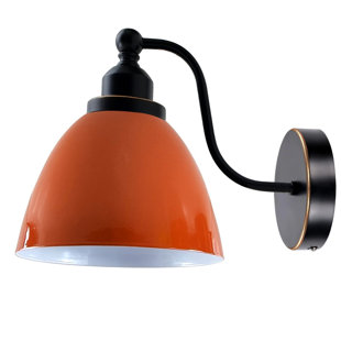 Orange sconce deals